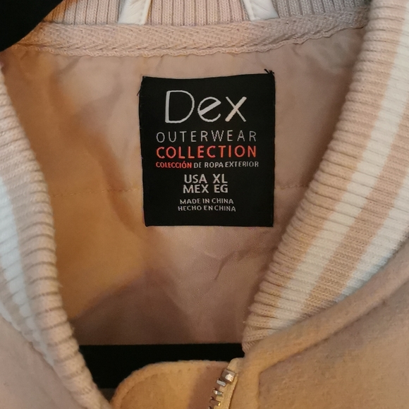 Dex Outerwear Bomber Jacket, Size XL [GIRL] - Picture 4 of 5